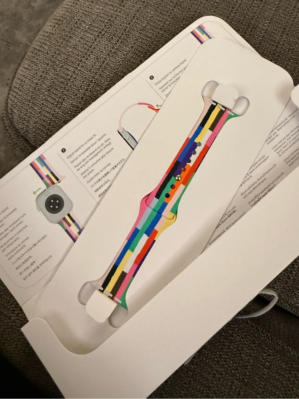 New 2025 Pride Edition Apple Watch Sport Band